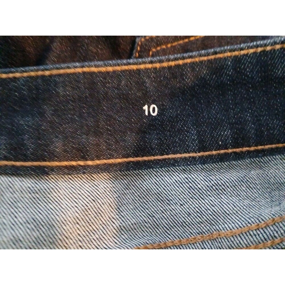 St johns Bay Womens Straight Leg Jeans size 10 Dark Wash Denim NEW VERY NICE - Picture 13 of 16